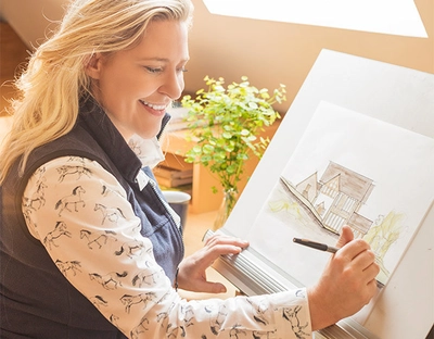 043 23 07 b Helen Needham Oakwrights Banner Block