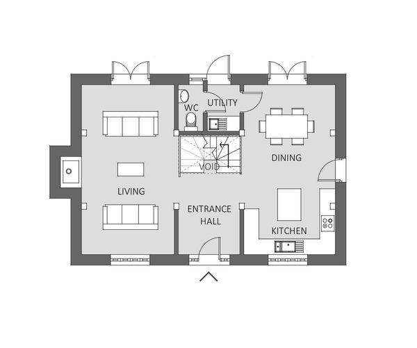 Hatfield Plot3 Aconbury Ground Floorplan content