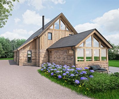 Primary View Rear Elevation