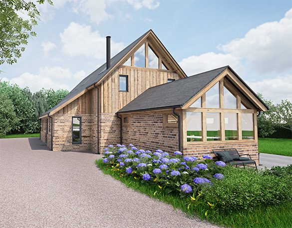 Primary View Rear Elevation