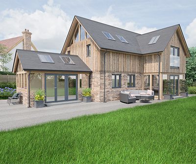 Primary View South Elevation