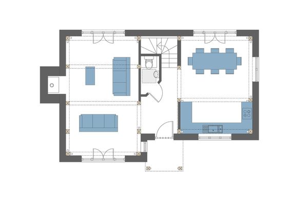 DINEDOR floor plan gf