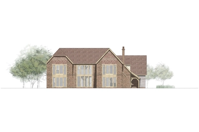 1718 Elevation Rear Oakwrights web