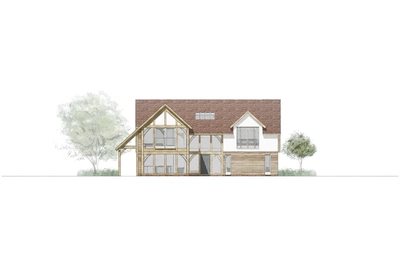 2219 Elevation Front Oakwrights