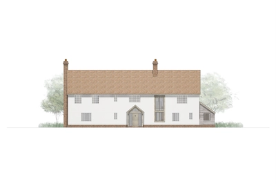 1580 Elevation Front Oakwrights web