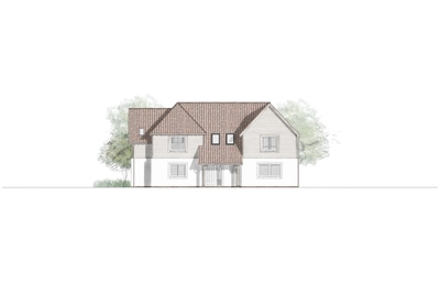 1734 Elevation Front Oakwrights web