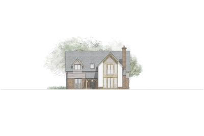 1991 Elevation Rear Oakwrights web