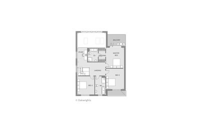 1786 Floorplan 01 Oakwrights web
