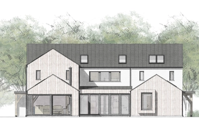 2310 Elevation Front Oakwrights header