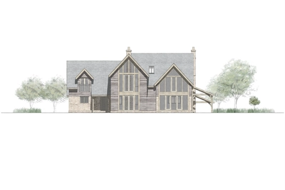 1738 Elevation Rear Oakwrights web
