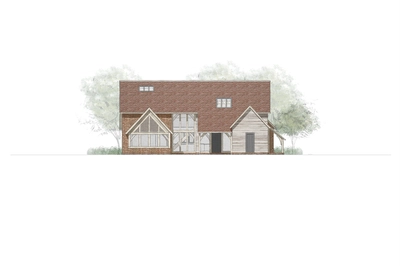 1860 Elevation Front Oakwrights web