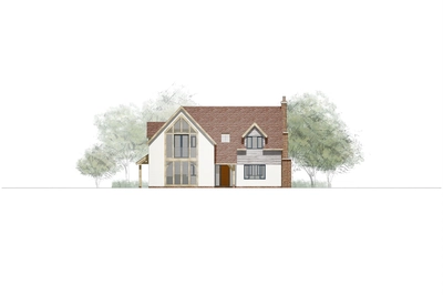 1606 Elevation Front Oakwrights web