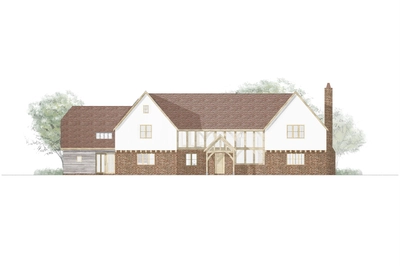 2022 Elevation Front Oakwrights web