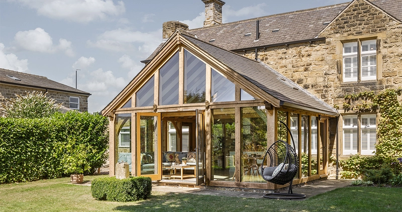 Garden room on Grade II home