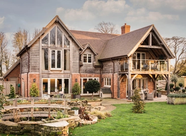 Country contemporary style home