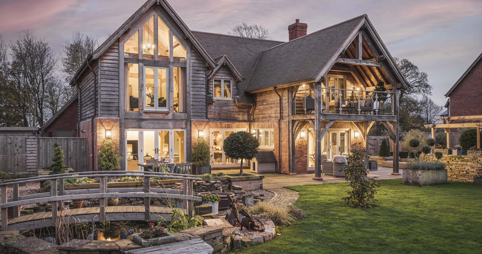 Oak Frame Houses | Luxury Self Build Homes | Oakwrights