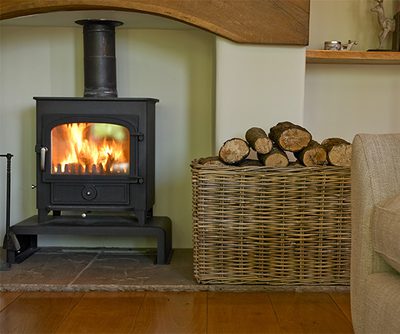 Show Home 15 Log Basket content