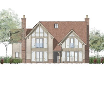 Westhide Front Elevation