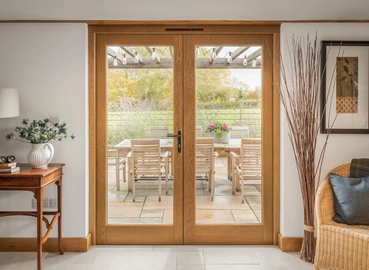 Door of an extension