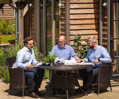 Business proposal meeting