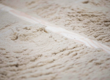 close up of insulation