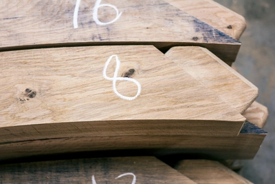 Oak timber